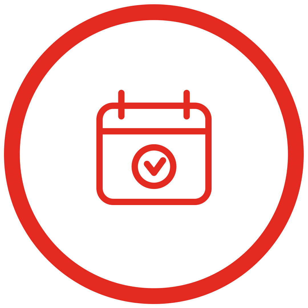 Set your delivery schedule