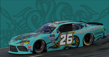 FDC Car to Feature Shellback Espresso Paint Scheme for Charlotte Race