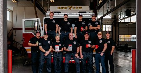 November’s Fire Dept. Coffee + Shirt Clubs Benefit the Iron Joel Cancer Fund
