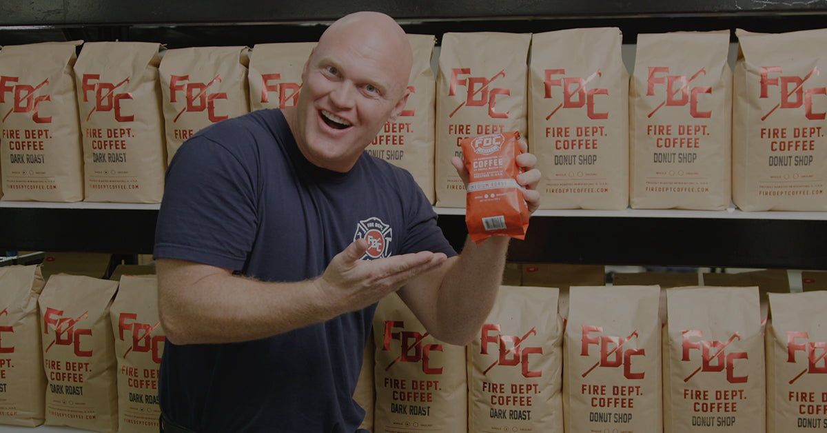Fire Department Coffee is a real coffee company.