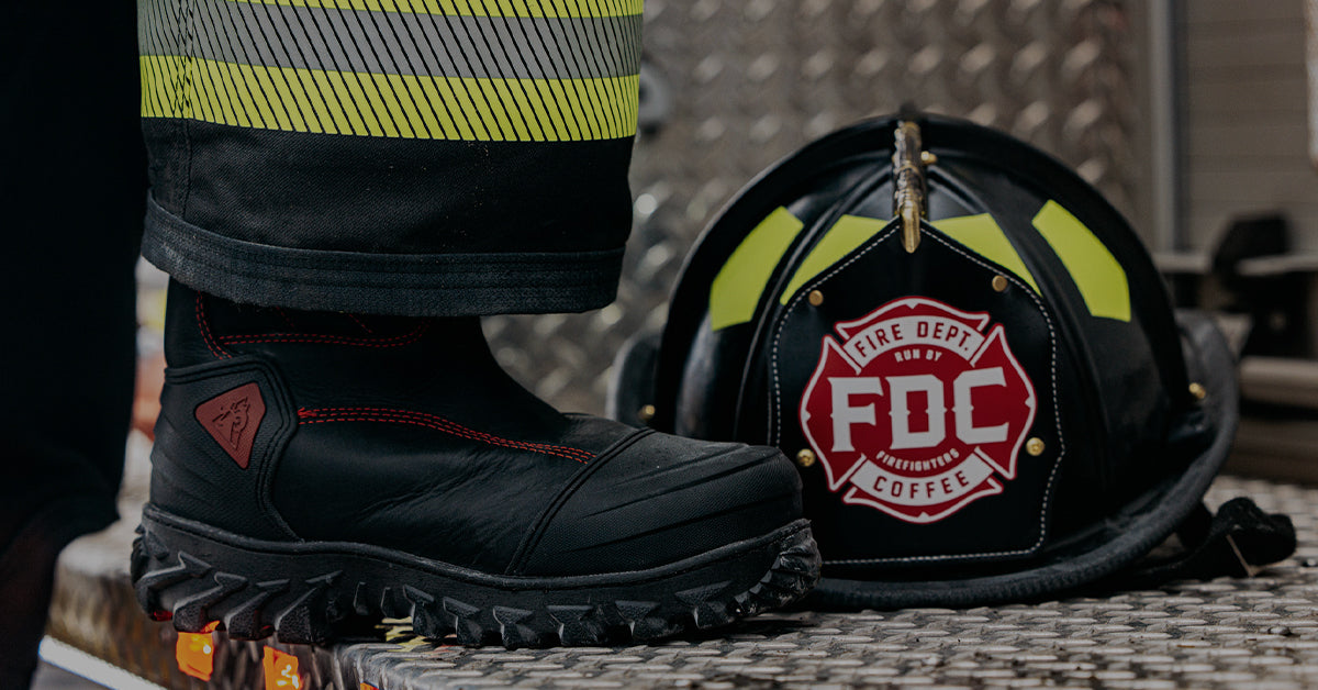 Firefighter boots.