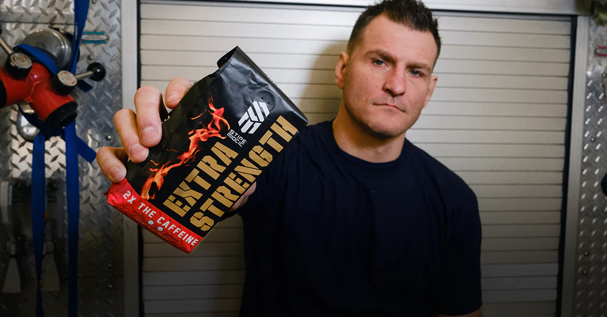 Stipe Miocic Extra Strength Coffee. Fit for “The Baddest Man on the Planet”