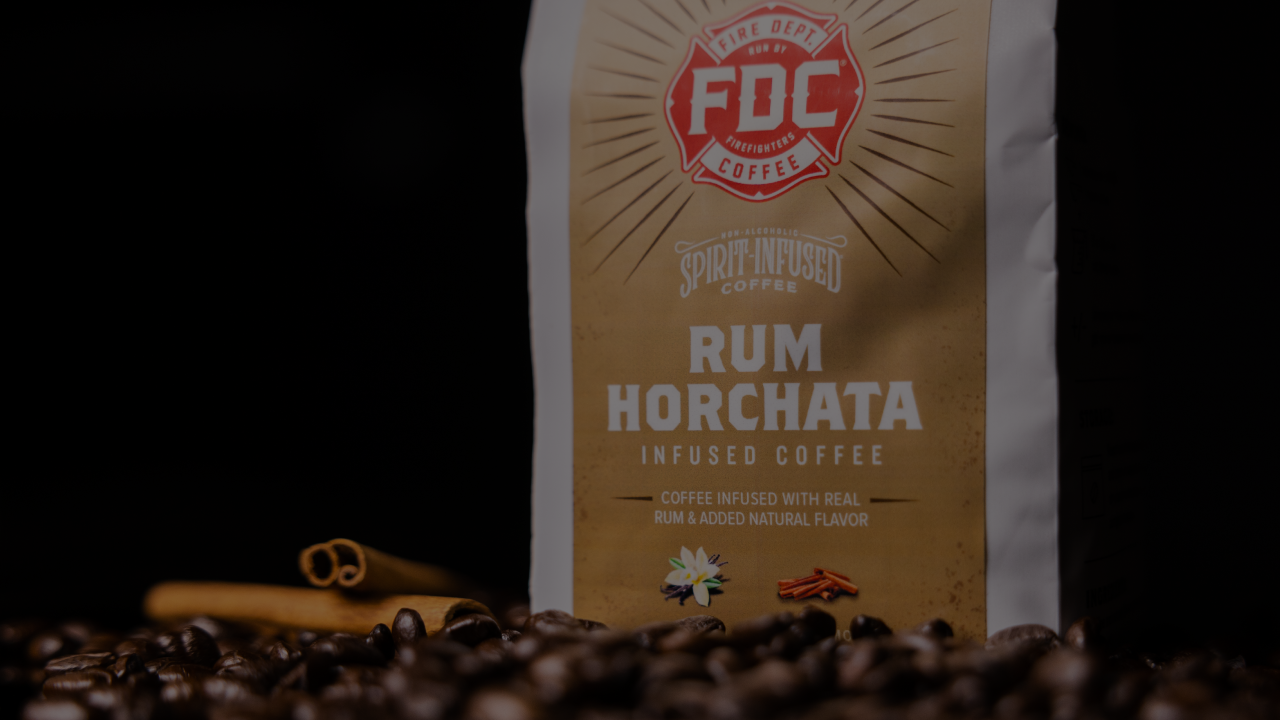 Bag of Rum Horchata coffee