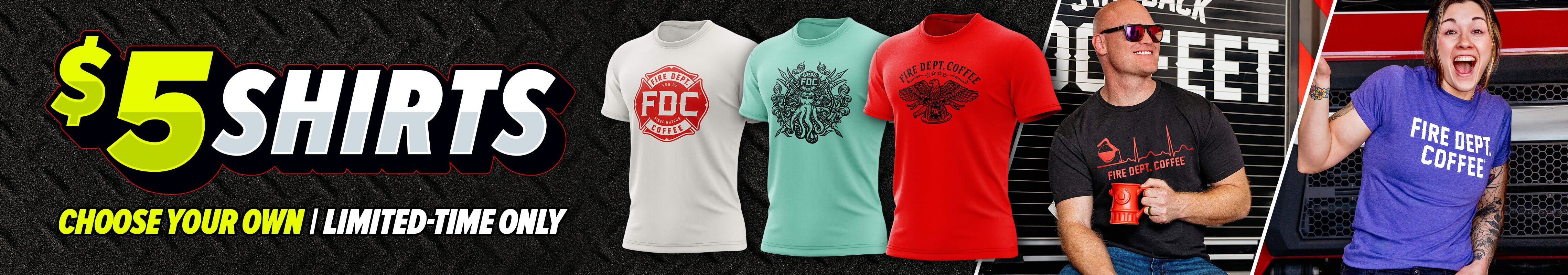 Choose Your Own FDC Shirt Design