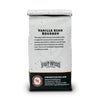 Fire Dept. Coffee's 12 ounce Vanilla Bean Bourbon Infused Coffee in a rectangular package.