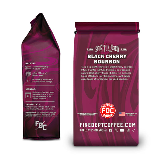 Black Cherry Bourbon Infused Coffee