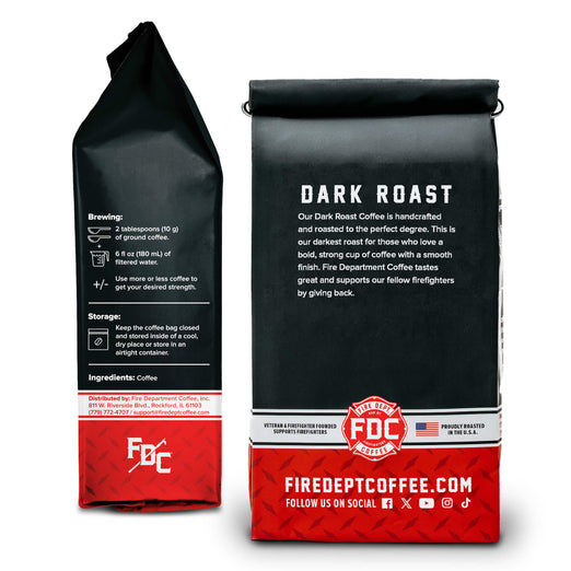 Dunkel gerösteter Kaffee