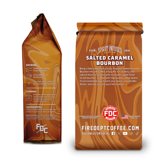 Salted Caramel Bourbon Infused Coffee