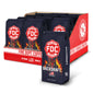 FDC Coffee packaging with ’Backdraft’ flavor on a white background