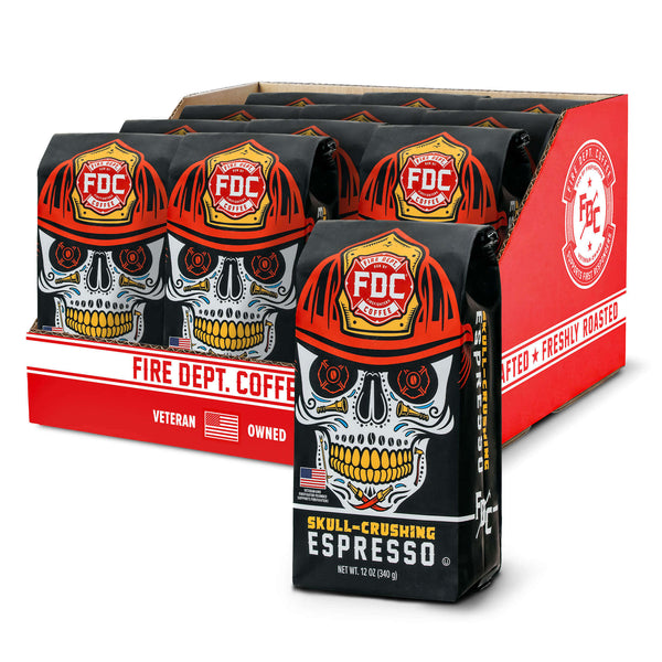 Skull Crushing Espresso - Wholesale Coffee - Fire Department Coffee
