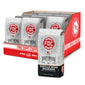 Box of Fire Dept. Coffee packages with a focus on one ’Vanilla Bean Bourbon’ package.
