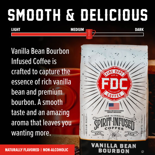 Vanilla Bean Bourbon Infused Coffee