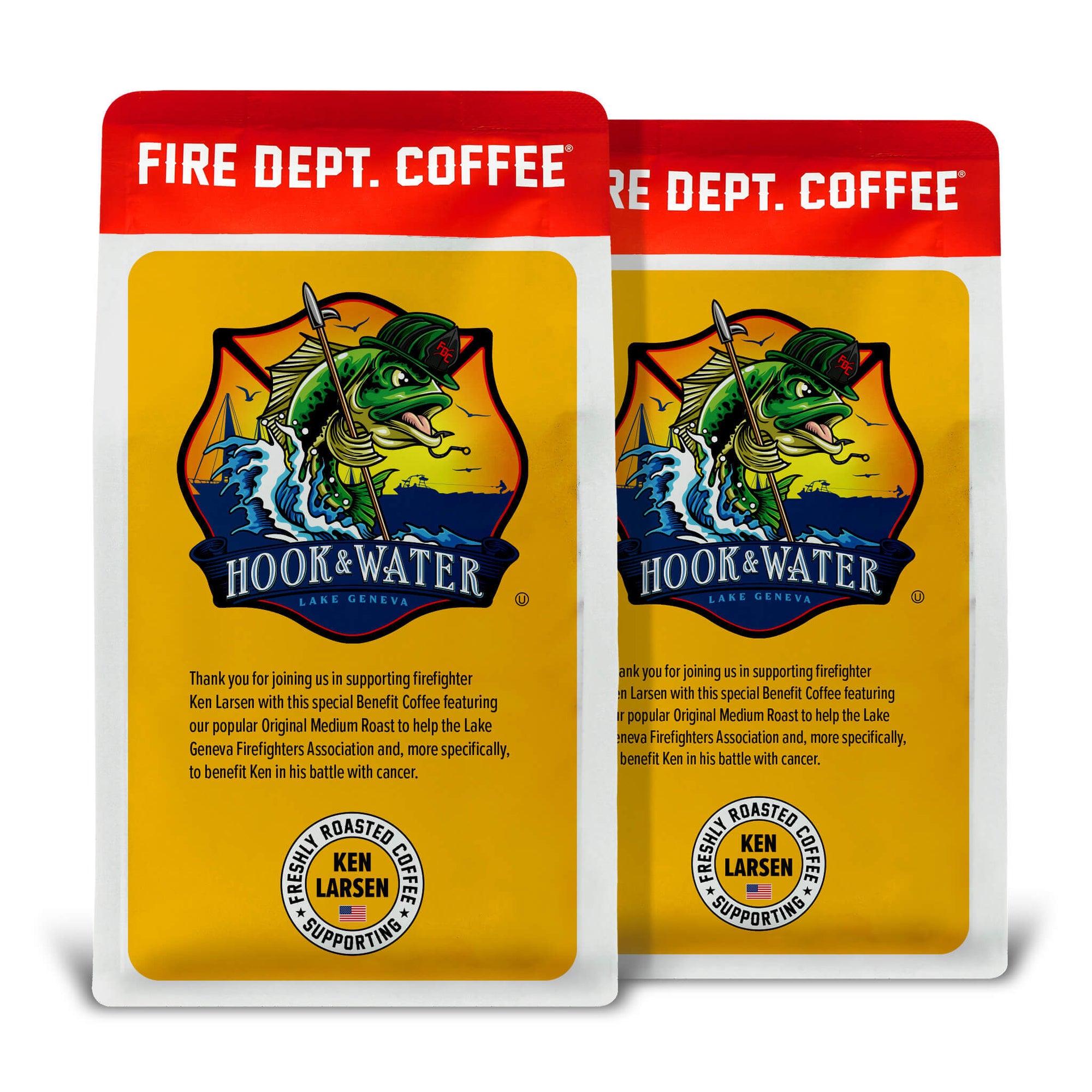 BENEFIT COFFEE FOR KEN LARSEN