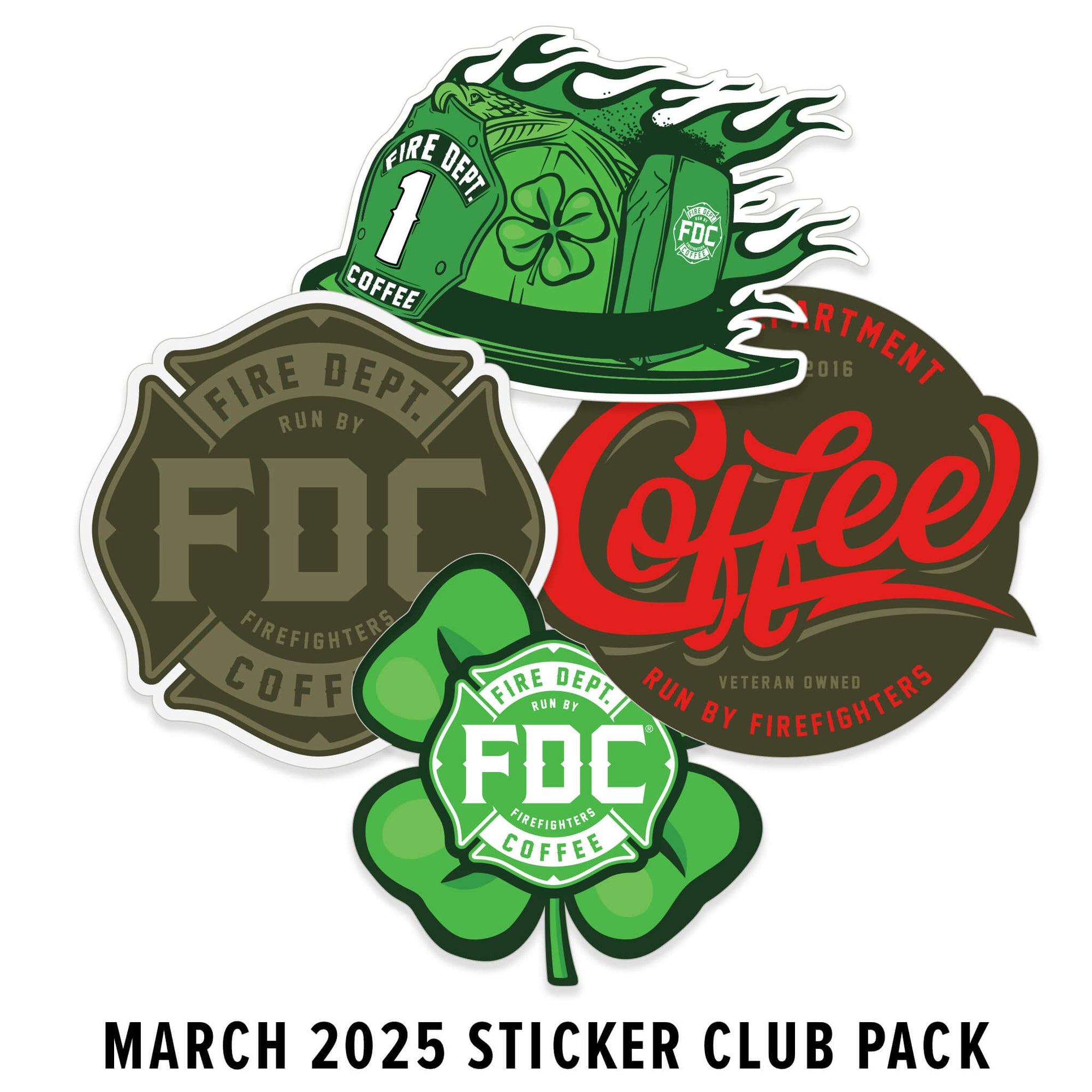 March February Club Sticker Pack