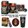 The Skull Bundle from Fire Dept. Coffee
