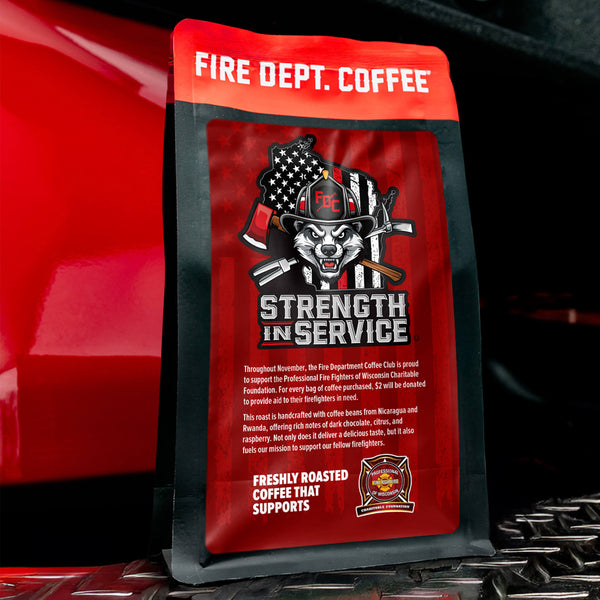  Fire Department Coffee November 2025, Gives back to support