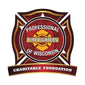 Logo of the Professional Fire Fighters of Wisconsin Charitable Foundation on a white background
