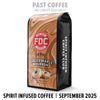 FDC Coffee bag with 'Glazed Maple Bourbon' flavor on a white background

