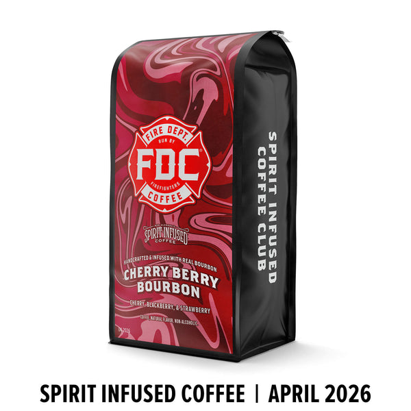 Coffee bag with FDC Coffee branding on a white background