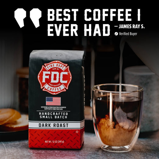 Dunkel gerösteter Kaffee