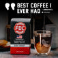 Dunkel gerösteter Kaffee