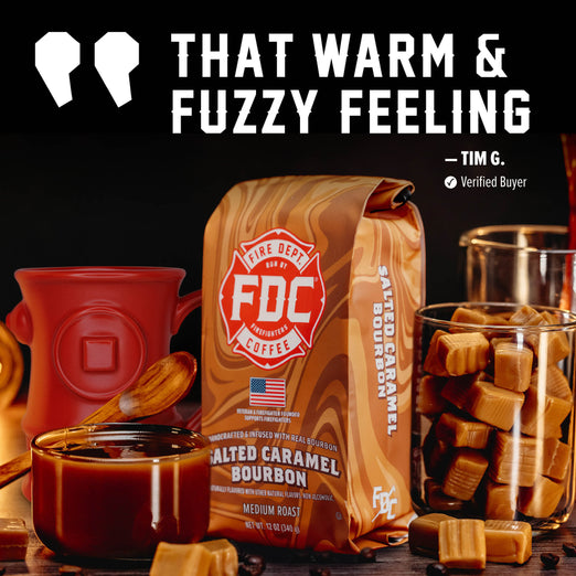 Salted Caramel Bourbon Infused Coffee