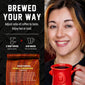 How to brew Spiced Pumpkin Skull Ground Coffee 