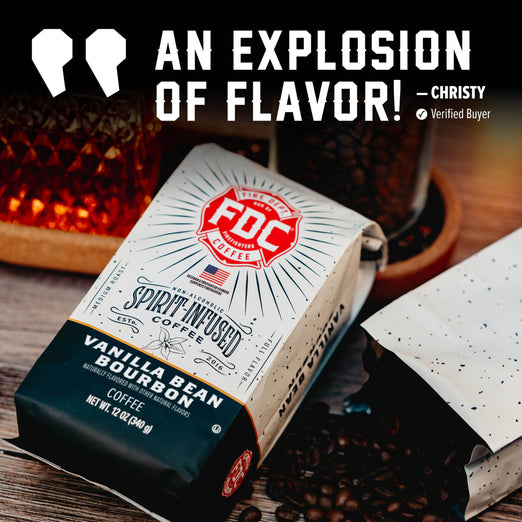 Vanilla Bean Bourbon Infused Coffee