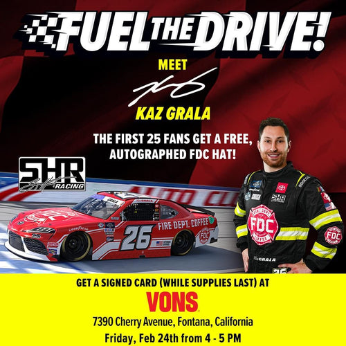 Meet Kaz Grala at Vons in Fontana on Friday, February 24th 