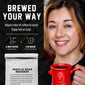 Vanilla Bean Bourbon Infused Coffee