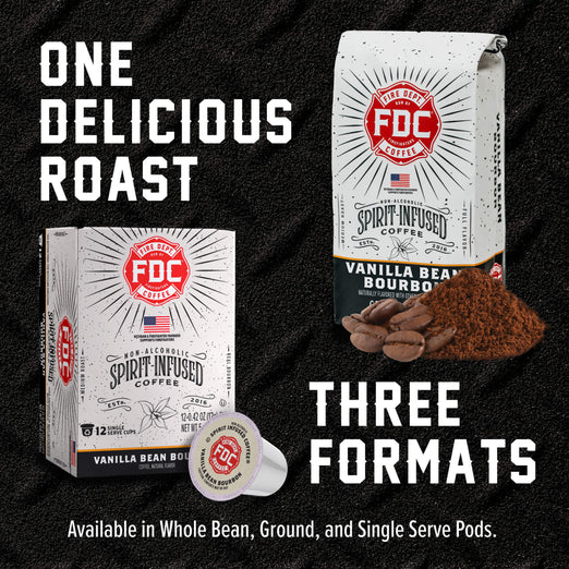 Vanilla Bean Bourbon Infused Coffee