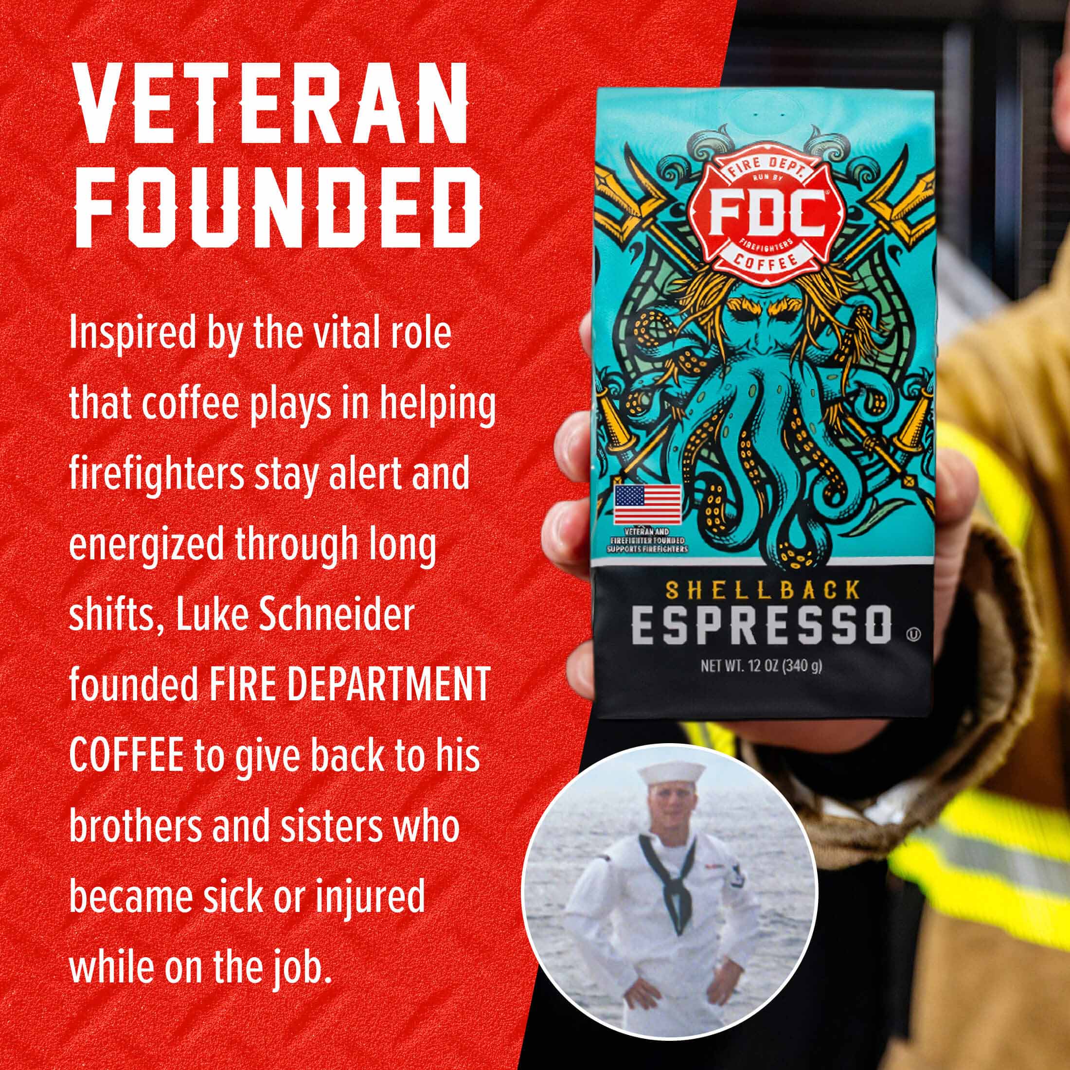 Shellback Espresso - Fire Department Coffee
