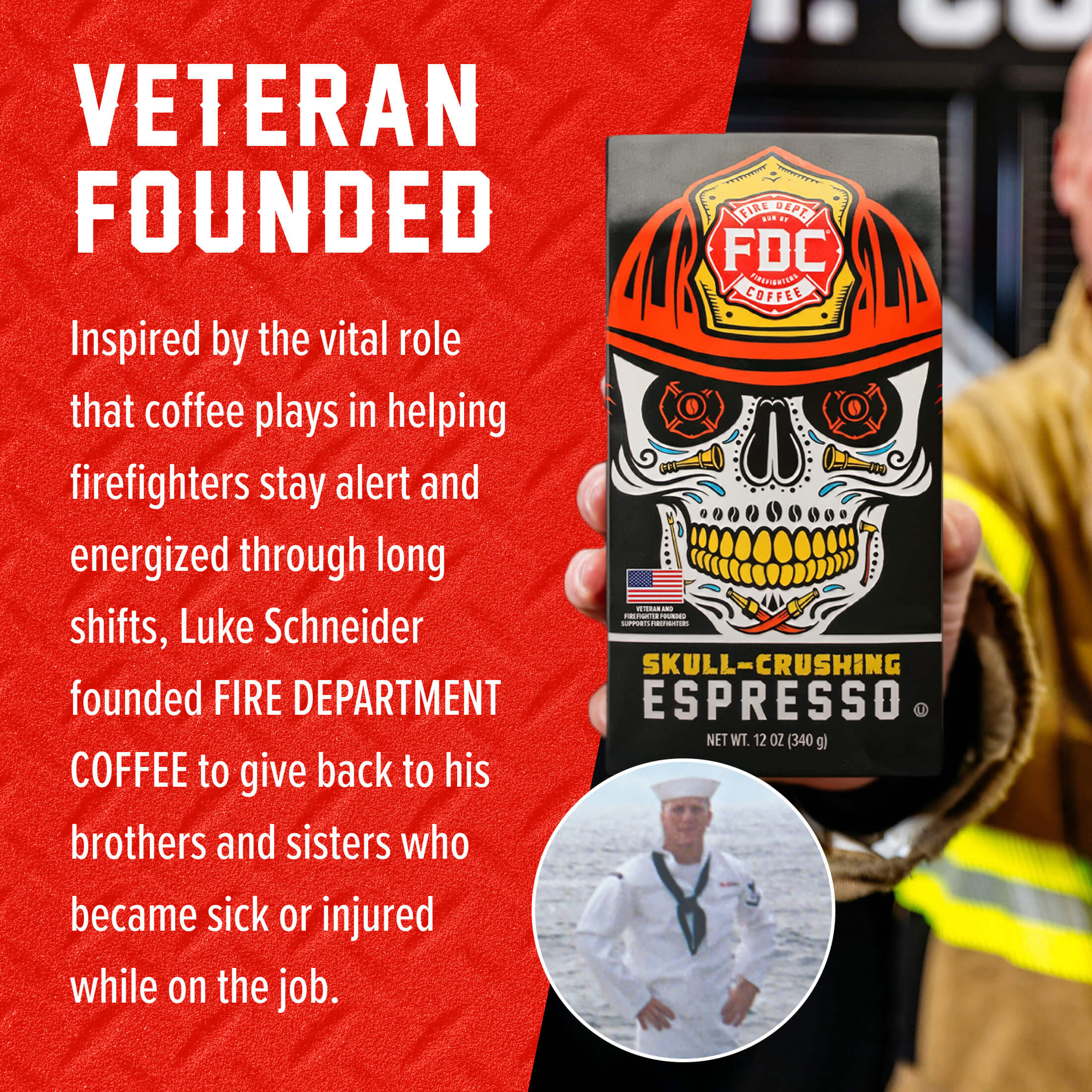 Skull Crushing Espresso - Fire Department Coffee