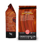 Back of the Spiced Pumpkin Skull Crushing Coffee Bag