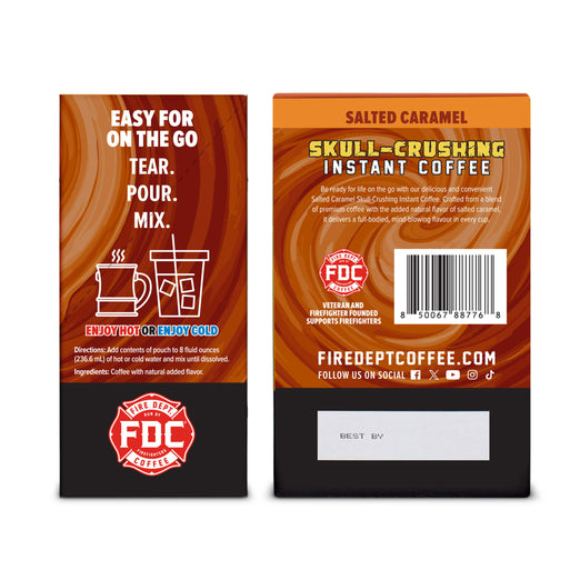 Salted Caramel Skull-Crushing Instant Coffee