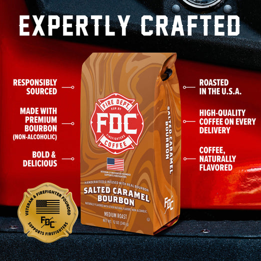 Salted Caramel Bourbon Infused Coffee