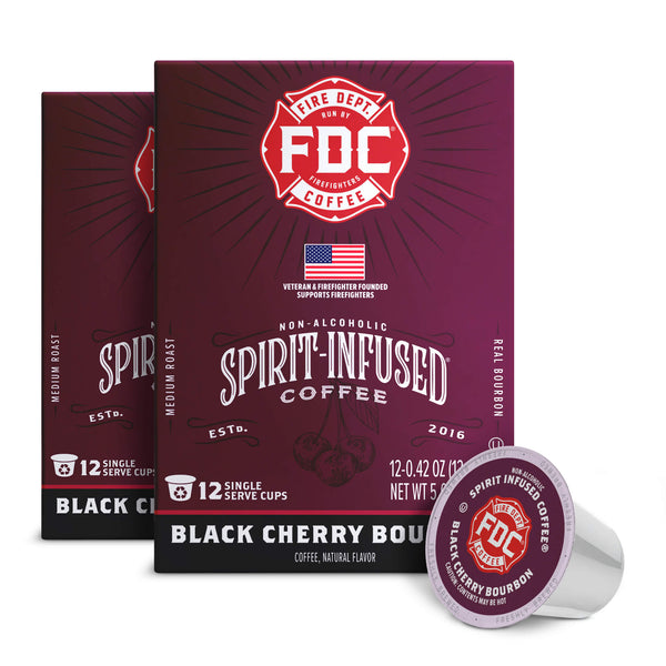 Black Cherry Bourbon Infused Coffee Pods
