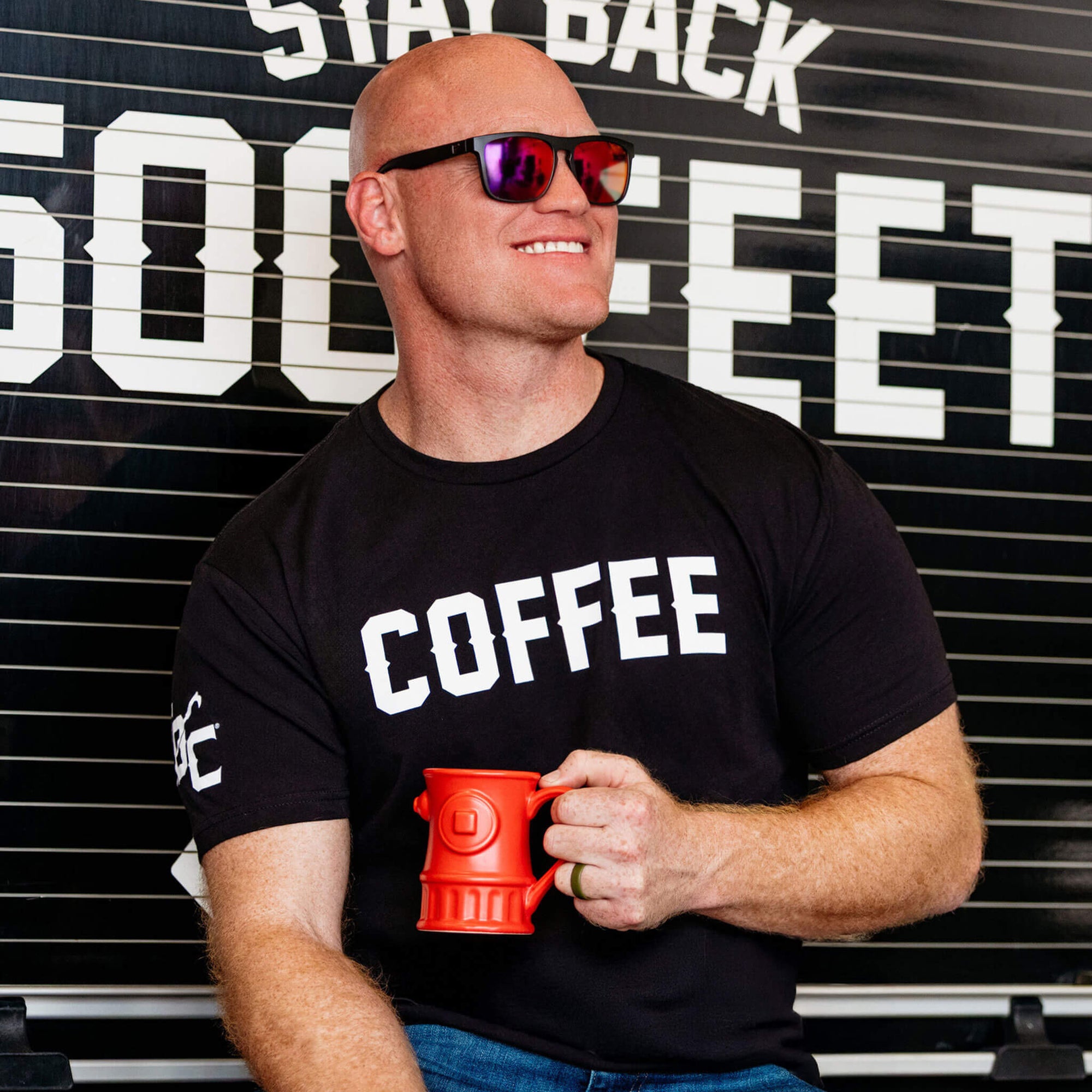 The Coffee Block Shirt featuring the word "Coffee" 