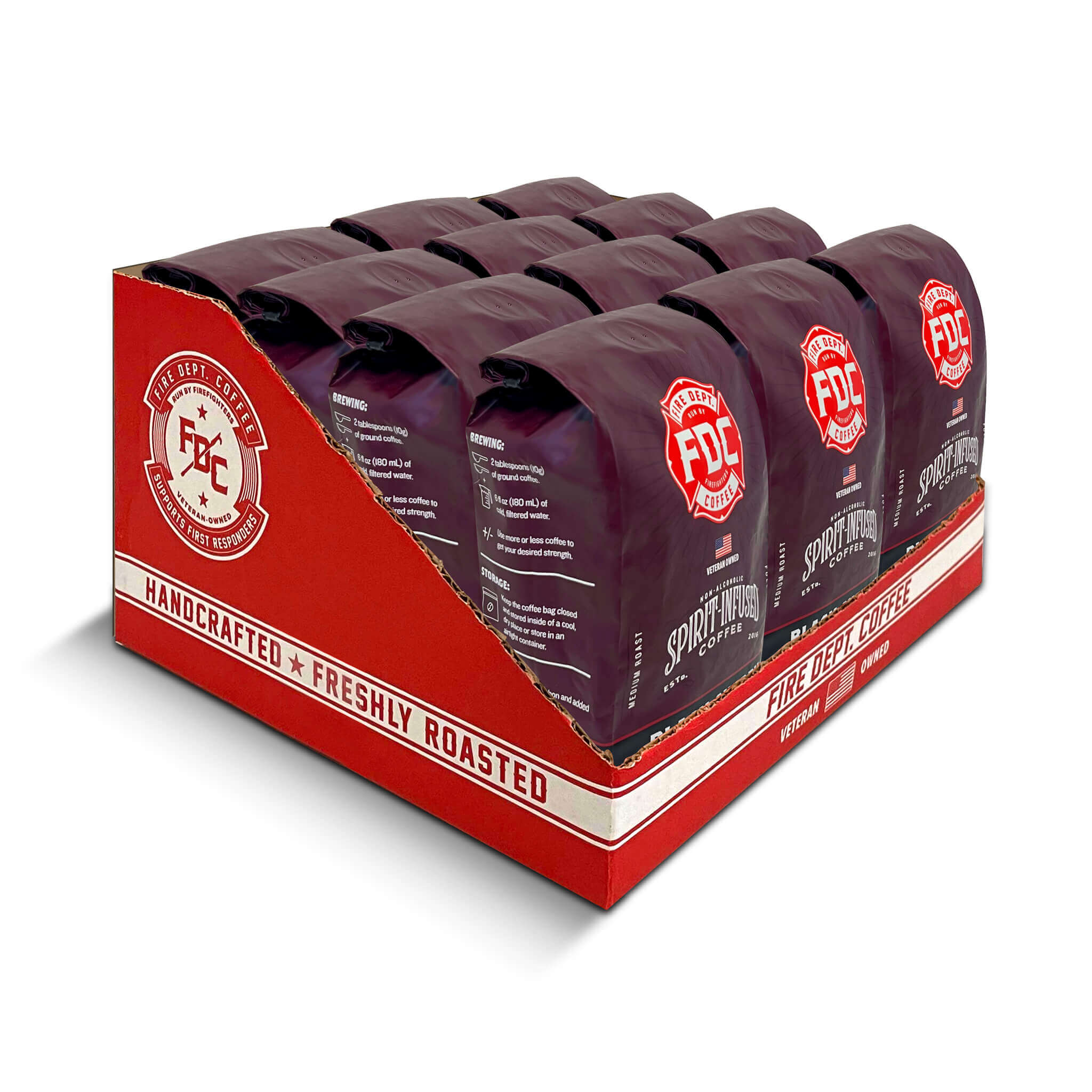 Black Cherry Bourbon Infused Coffee - Wholesale Coffee - Fire