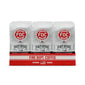 Front view of twelve 12 oz bags of Vanilla Cherry Bourbon Infused Coffee in open display box