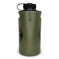 The side of the military green stainless steel Fire Department Coffee Growler to show logo on both sides.
