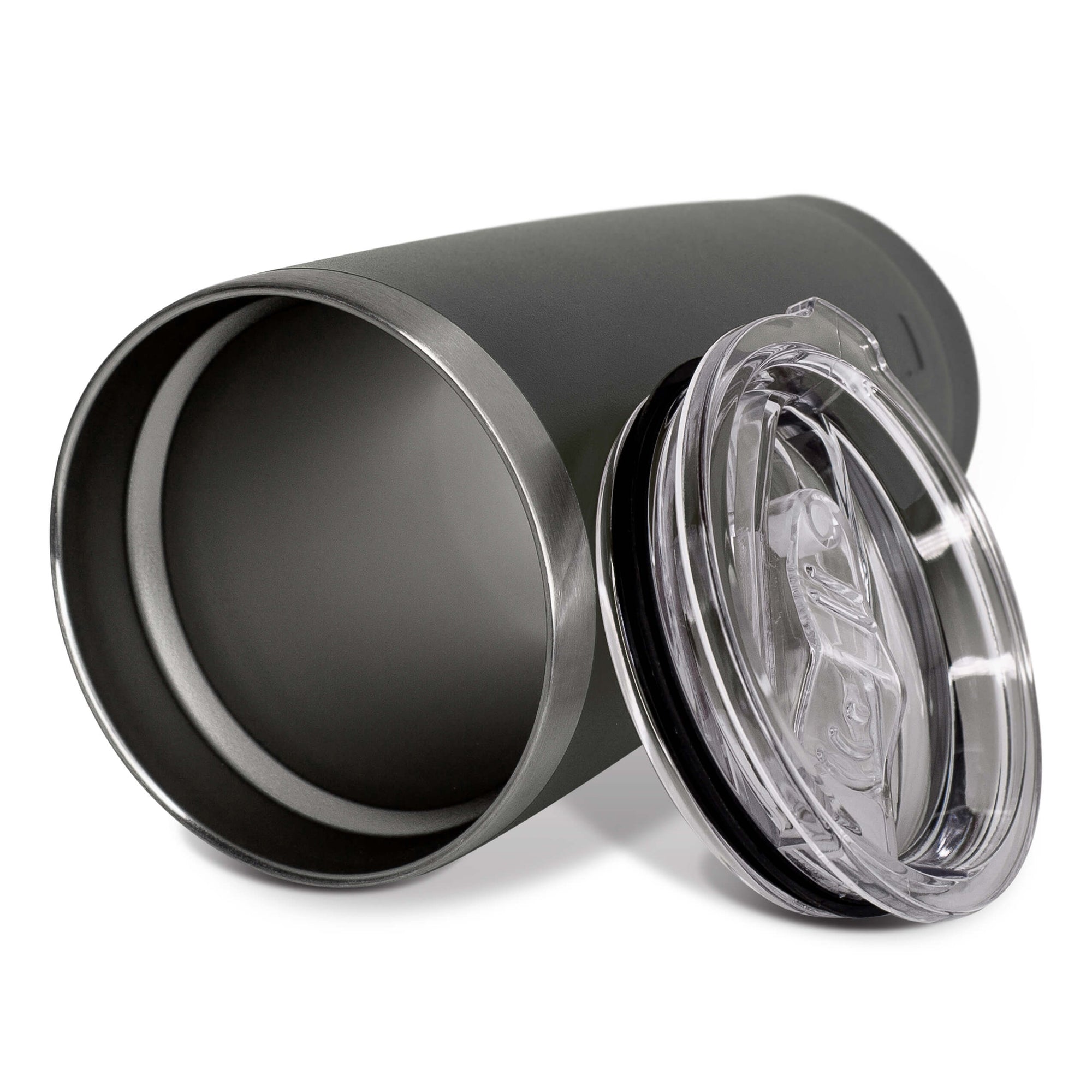 SKULL BLACK TUMBLER 20oz