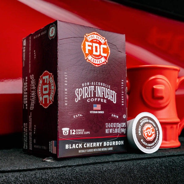 Black Cherry Bourbon Infused Coffee Pods