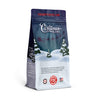 A 12 ounce bag of Fire Department Coffee Christmas Blend 