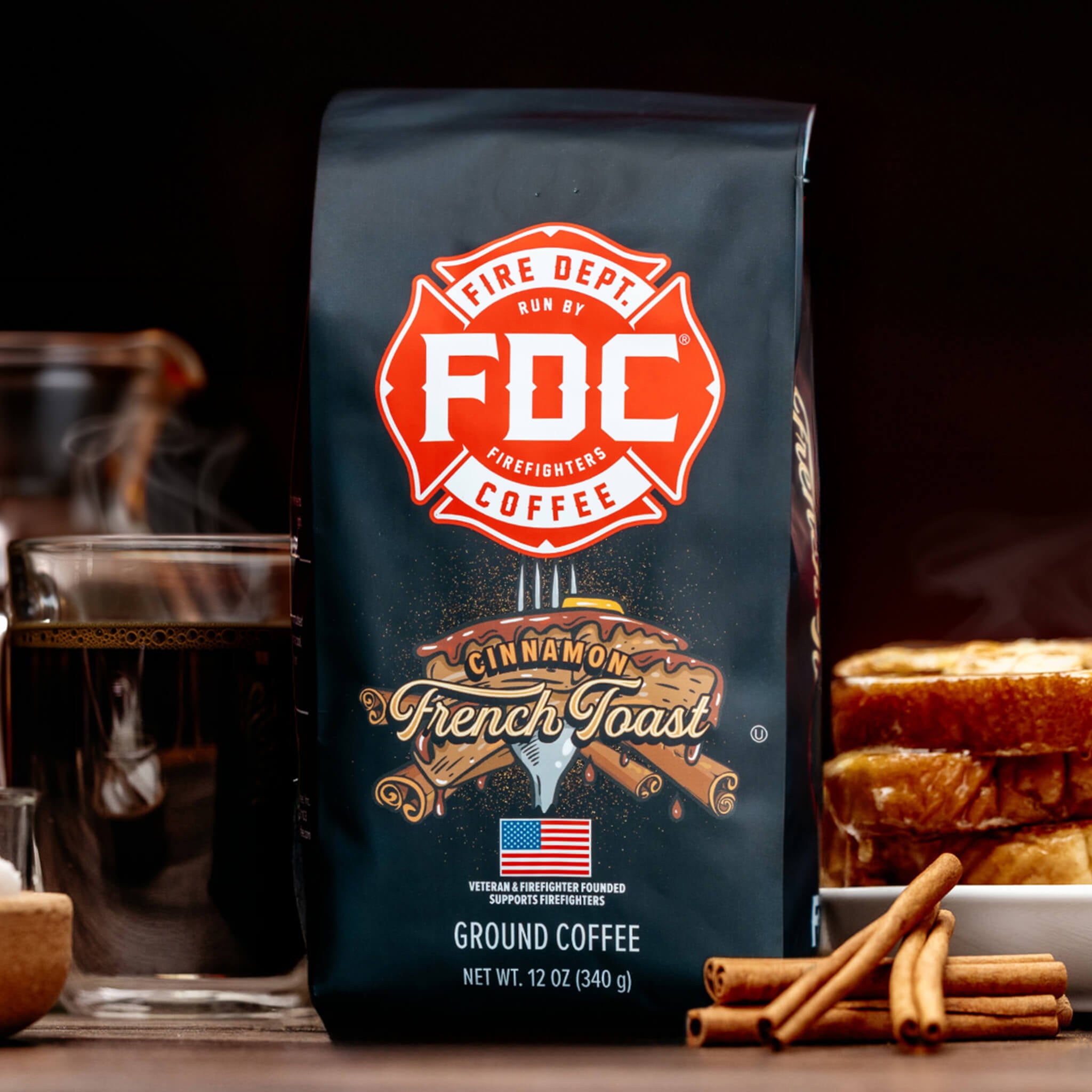 Cinnamon French Toast Coffee - Fire Department Coffee