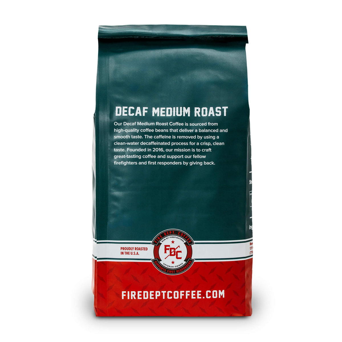 Decaf Coffee Decaf Water Processed Coffee Fire Department Coffee