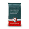 A 12 ounce package of Fire Department Coffee's Decaf Medium Roast.