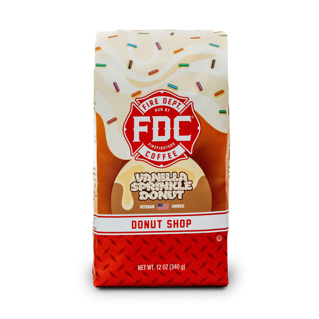 Vanilla Sprinkle Donut C- VANILLADONUT-G-12OZ
