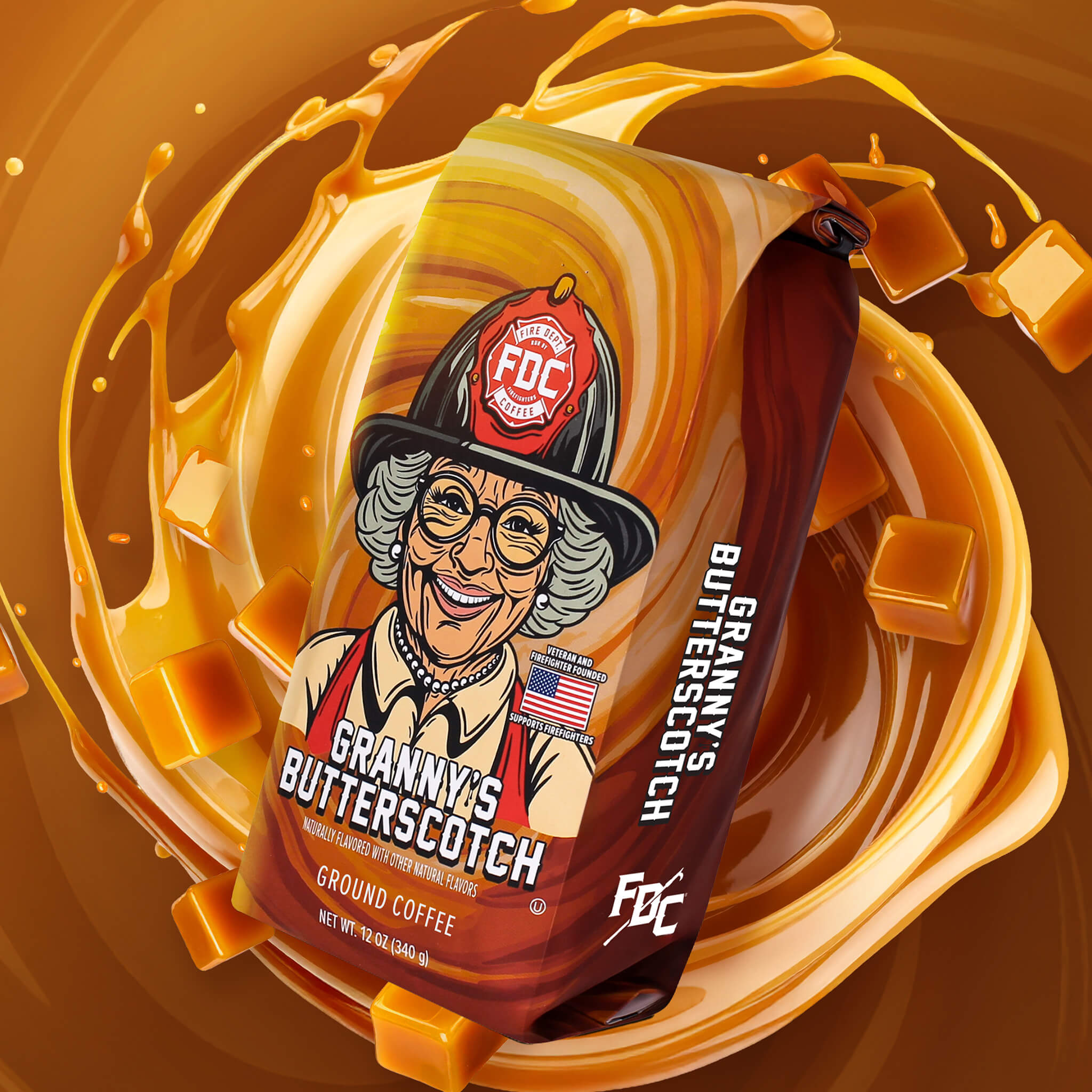 Granny's Butterscotch Coffee - Fire Department Coffee