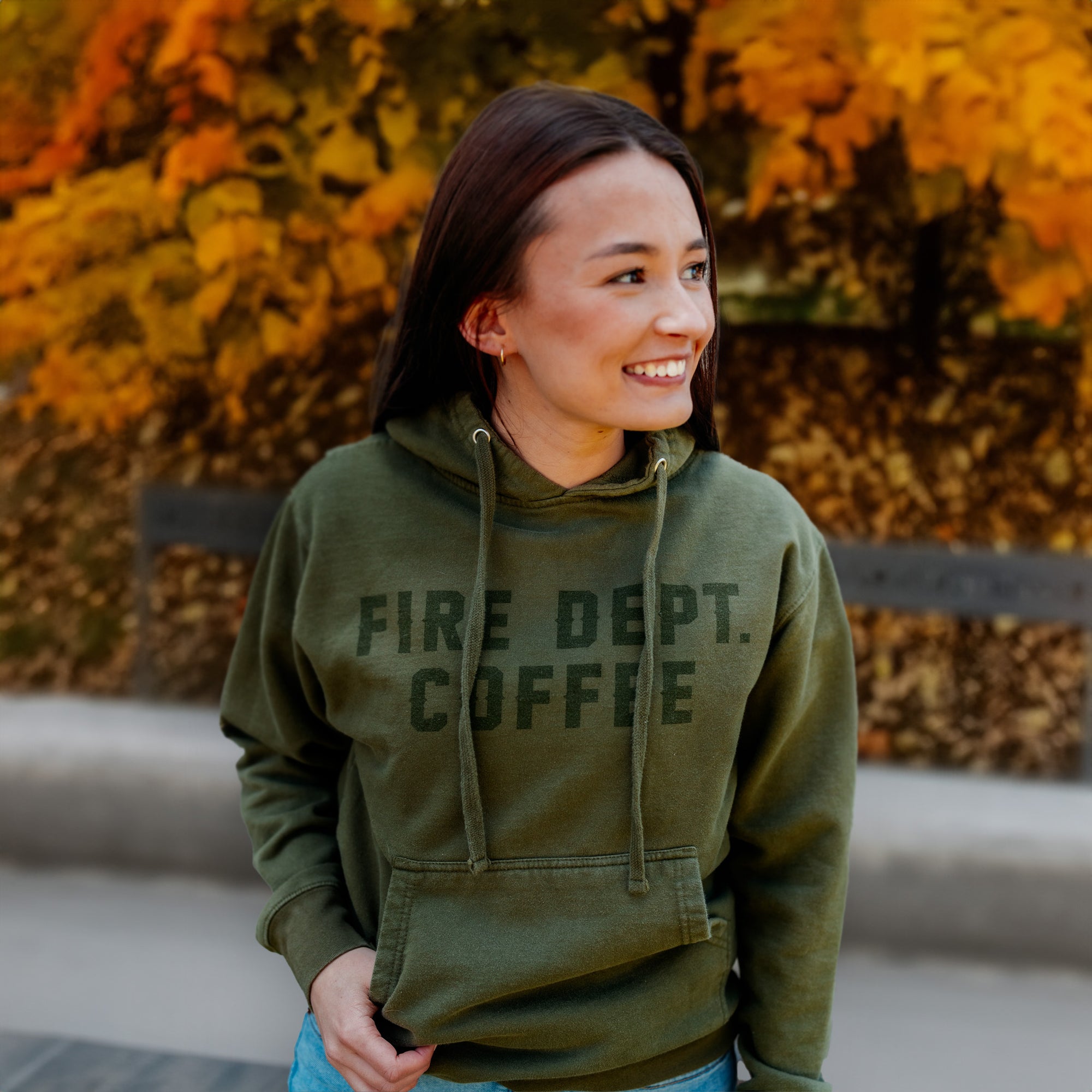 FDC MILITARY GREEN HOODIE